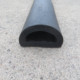 MGF-0106 D Section - Half Moon - Rubber Extrusion
