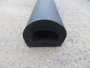 MGF-0115 D Section - Extruded SBR Rubber Bumper