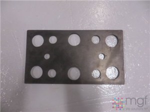 10mm Rubber Packing Shim for Type 1810 Bumper - 450mm x 250mm x 10mm