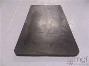 15mm Rubber Packing Shim for Type 1810 Bumper - 450mm x 250mm x 15mm